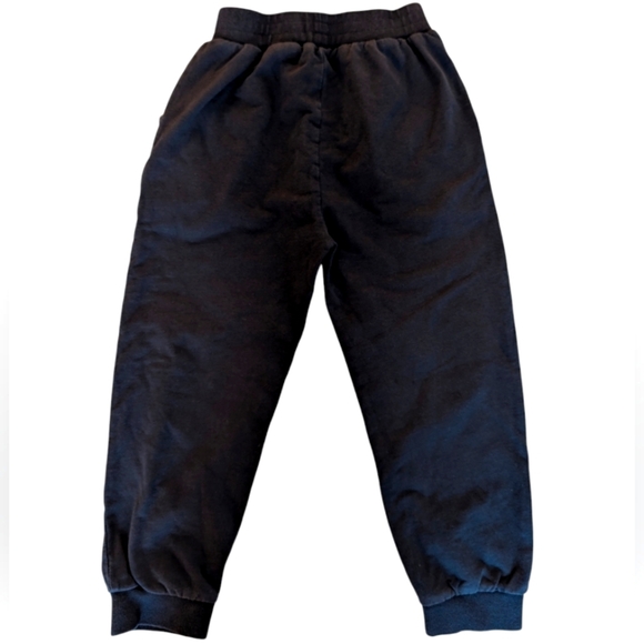 GFQLONG Boys Girls Cotton Active Jogger Sweatpants Kids Black Pants SZ 6-7 - Picture 3 of 5